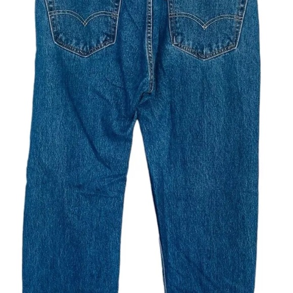 Levis 505 Regular Fit Jeans, Size 34 x 32 - Blue - Picture 9 of 10